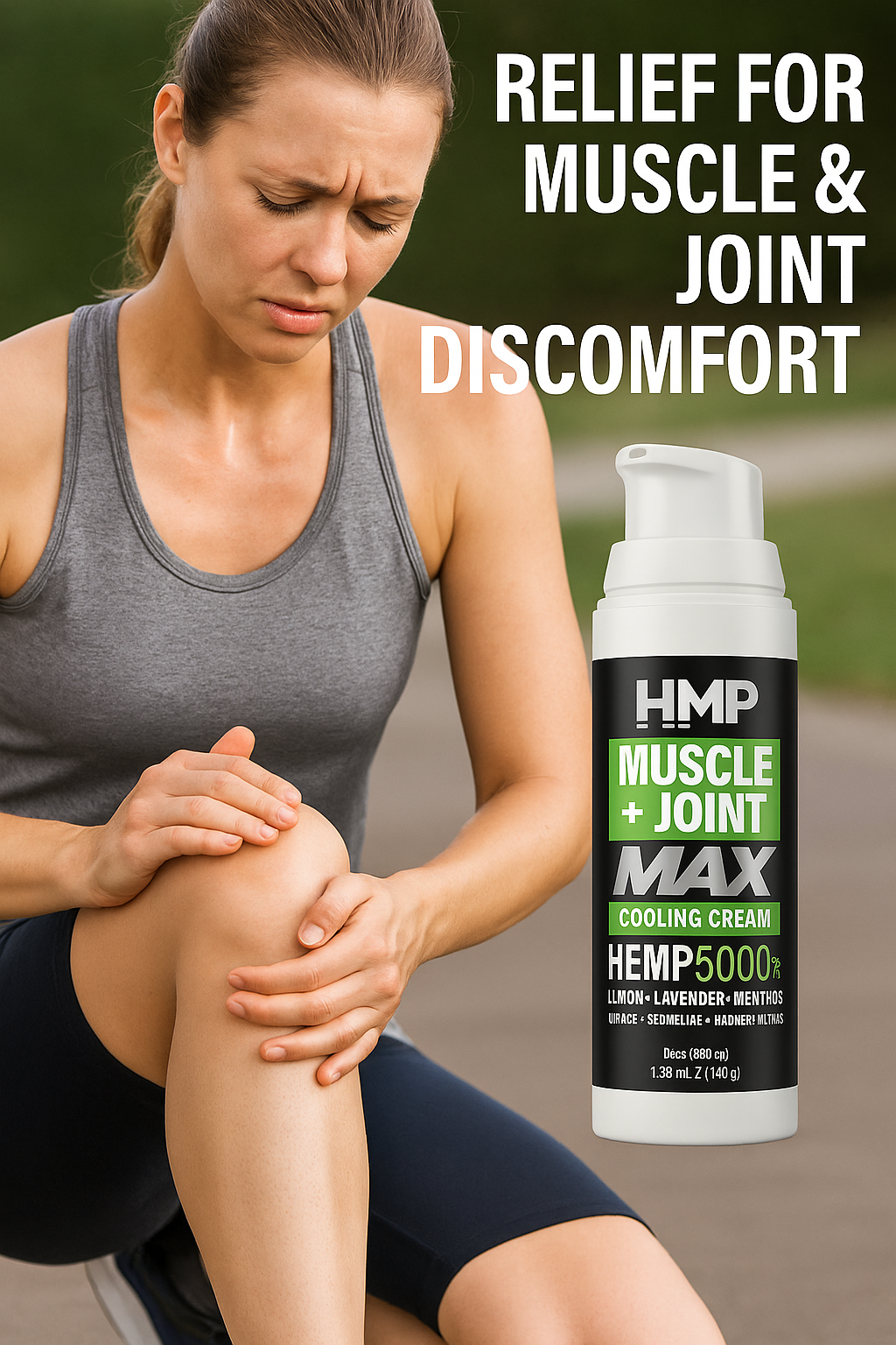 Muscle+Joint MAX 5000mg Cream LLM